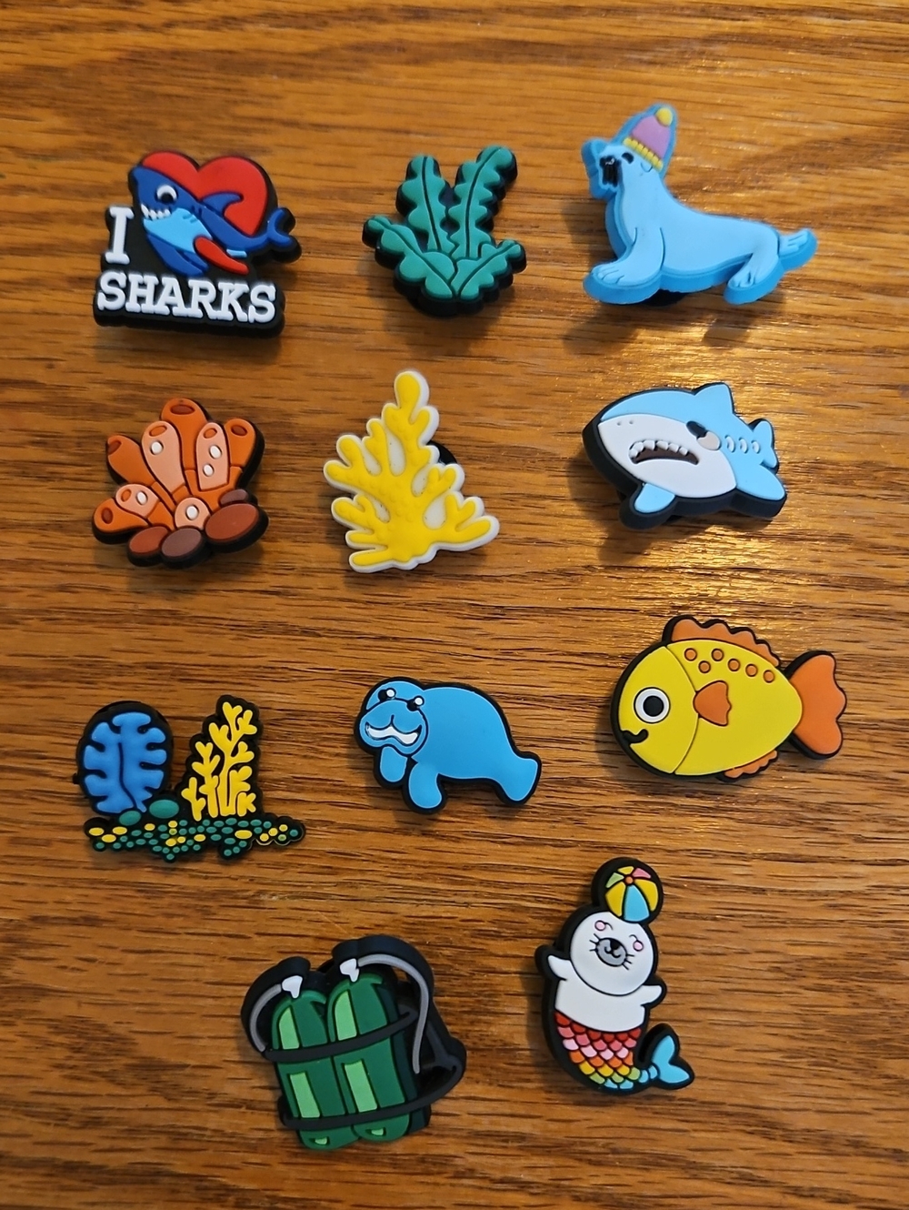 Underwater Shoe Charms